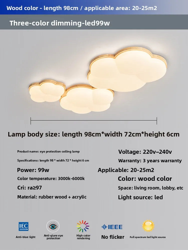 Grand View Garden Rectangular Ceiling Light