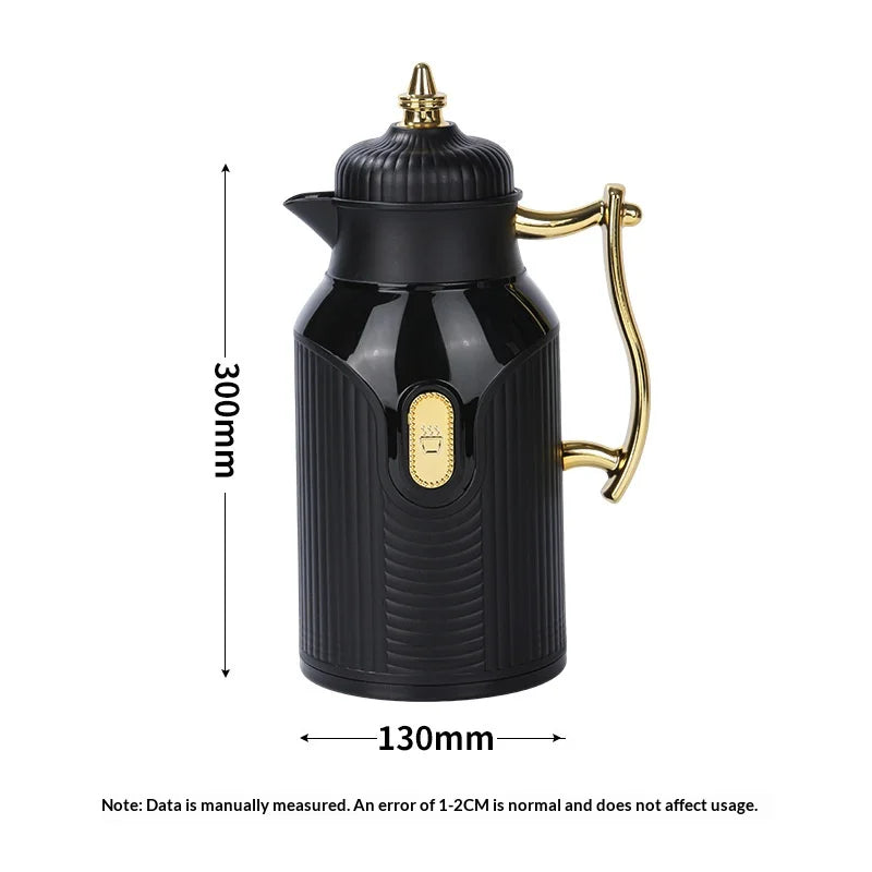 Arab-Style Glass Thermos Flask