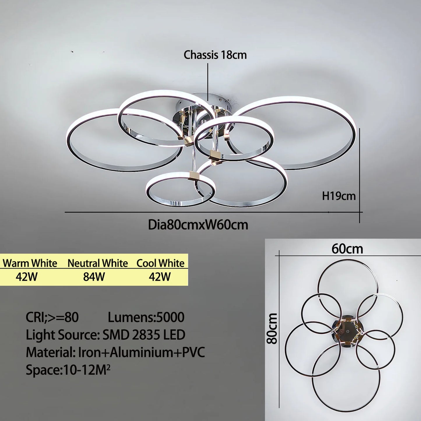 Dimmable LED Ceiling Light