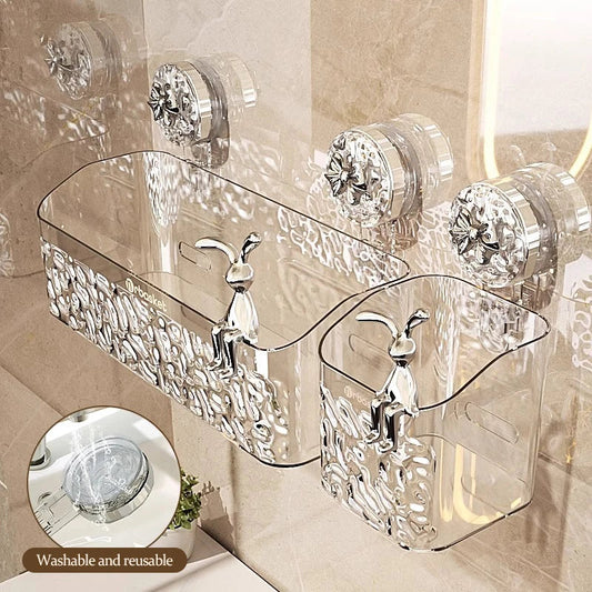 Wall-Mounted Bathroom Storage Rack