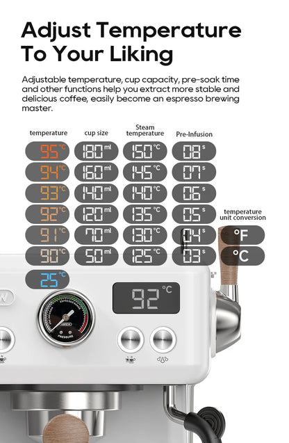Semi Automatic Espresso Coffee Machine