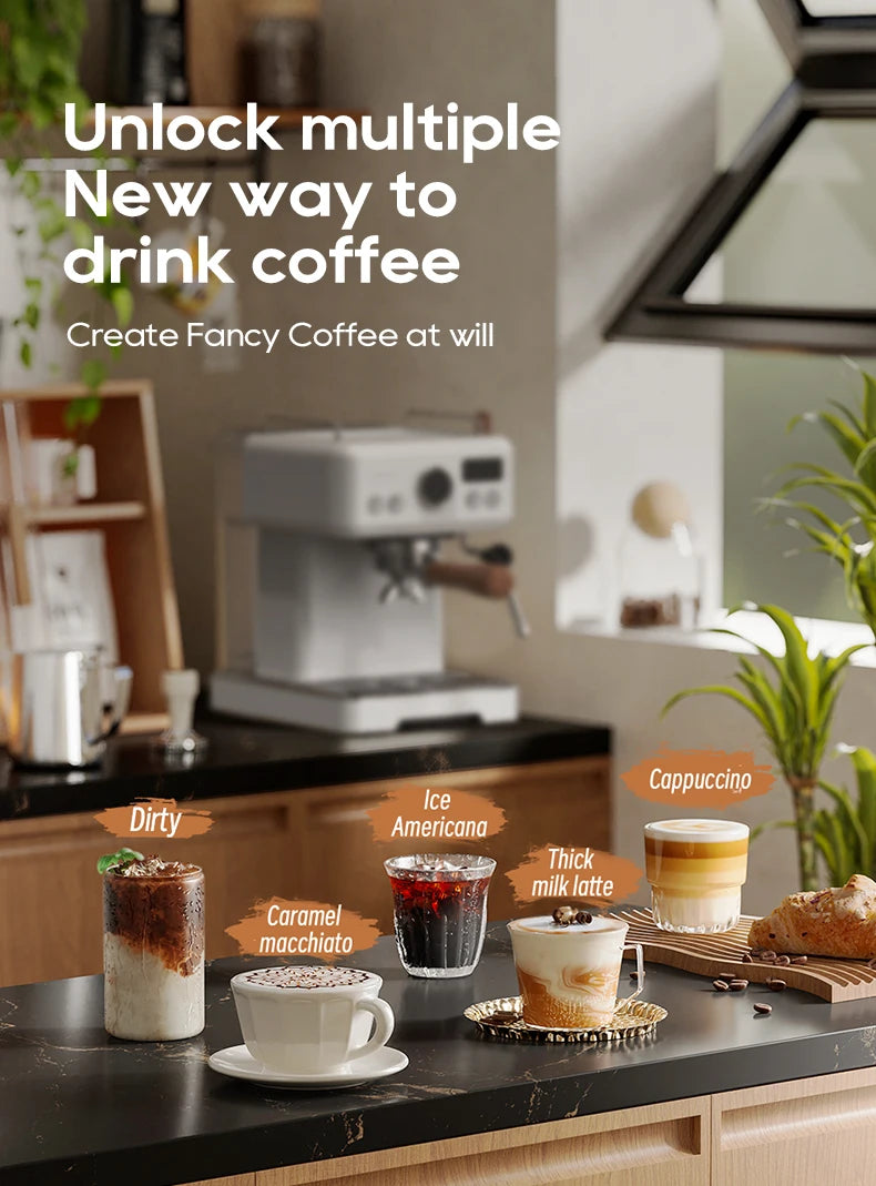 Semi Automatic Espresso Coffee Machine