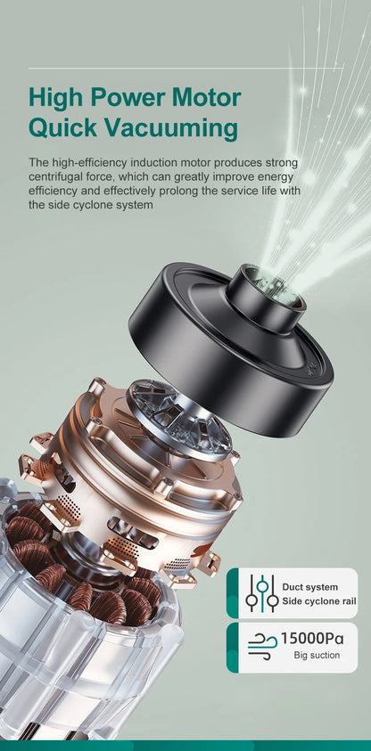 Handheld Vacuum Cleaner Powerful Suction