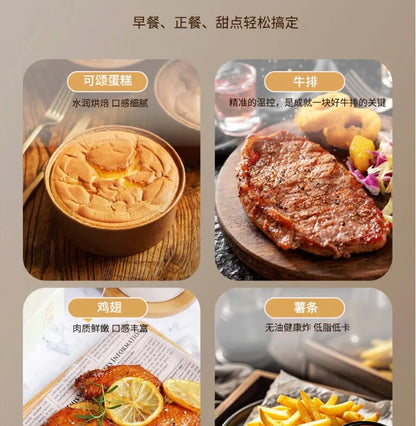 Multi-functional microwave oven
