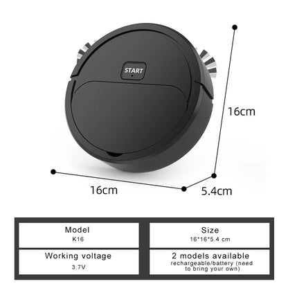 3-in-1 Robot Vacuum & Mop Cleaner
