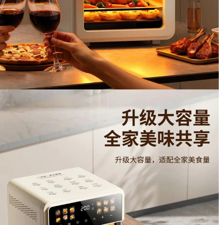 Multi-functional microwave oven