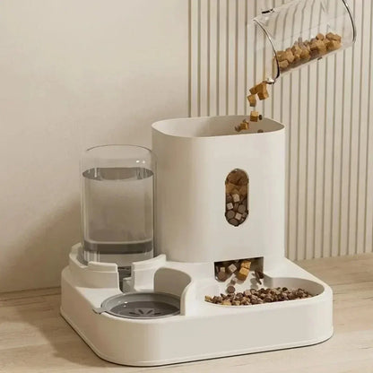 Automatic Pet Feeder & Water Fountain