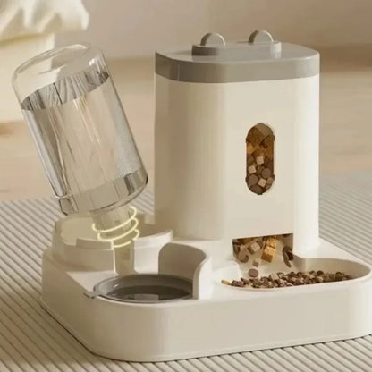 Automatic Pet Feeder & Water Fountain
