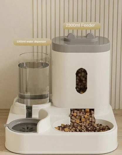 Automatic Pet Feeder & Water Fountain