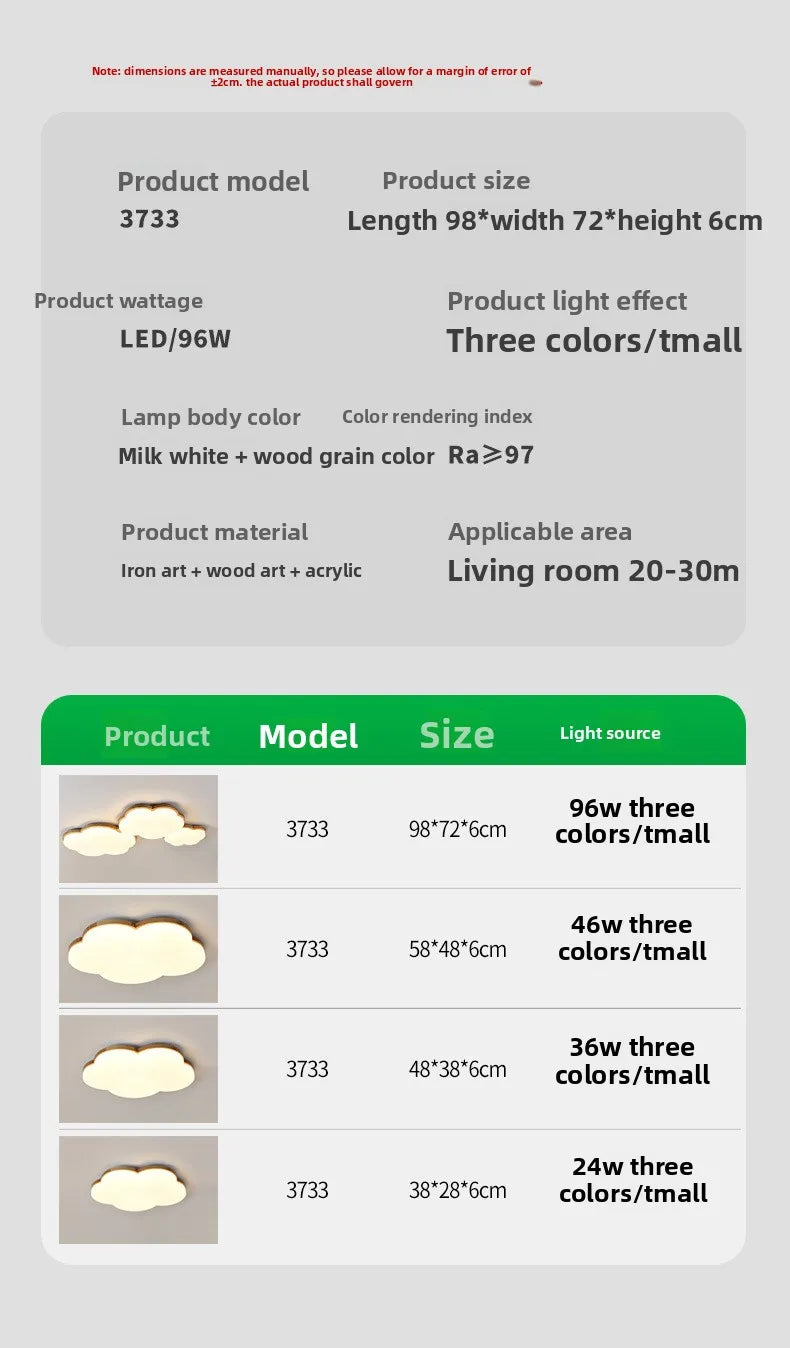 Grand View Garden Rectangular Ceiling Light