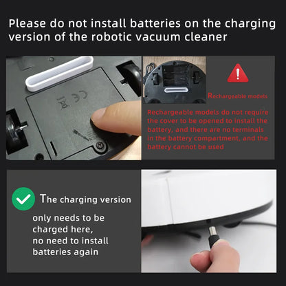 3-in-1 Robot Vacuum & Mop Cleaner