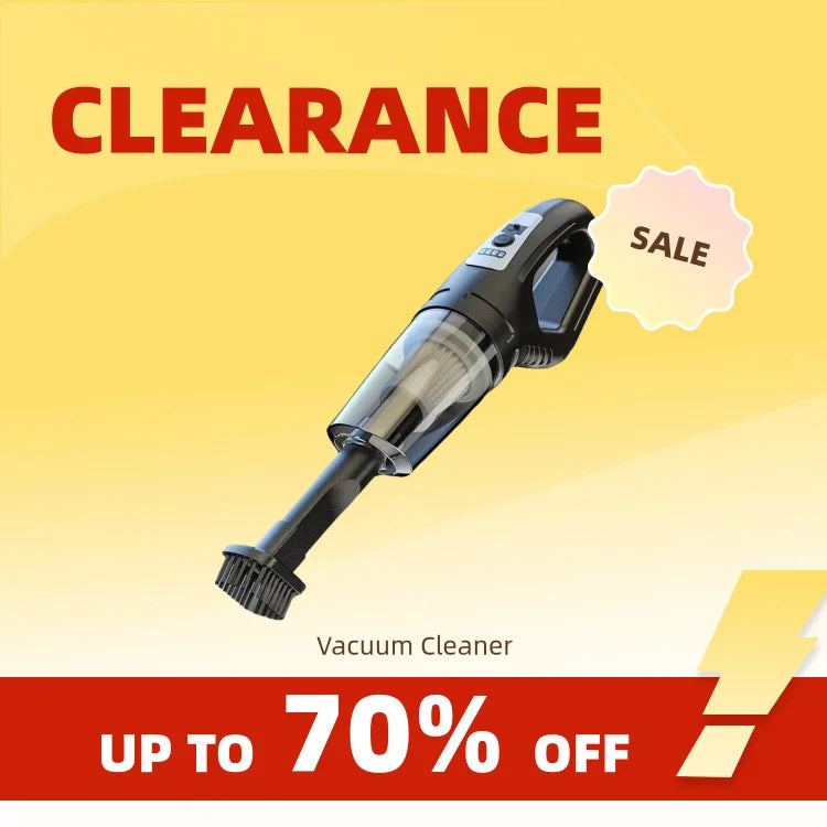 Portable Car Vacuum Cleaner USB Charging