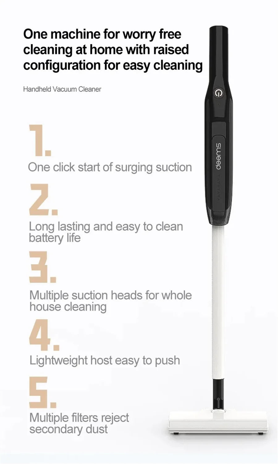 Wireless Handheld Vacuum Cleaner
