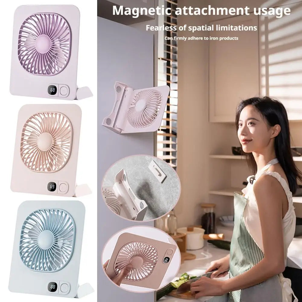 Magnetic Ultra-Thin Wall Fan Portable