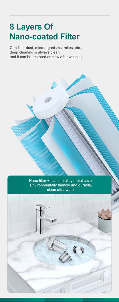 Handheld Vacuum Cleaner Powerful Suction