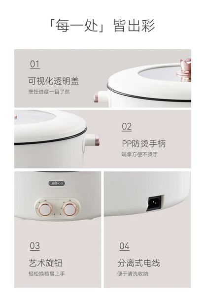Mandarin duck electric hot pot