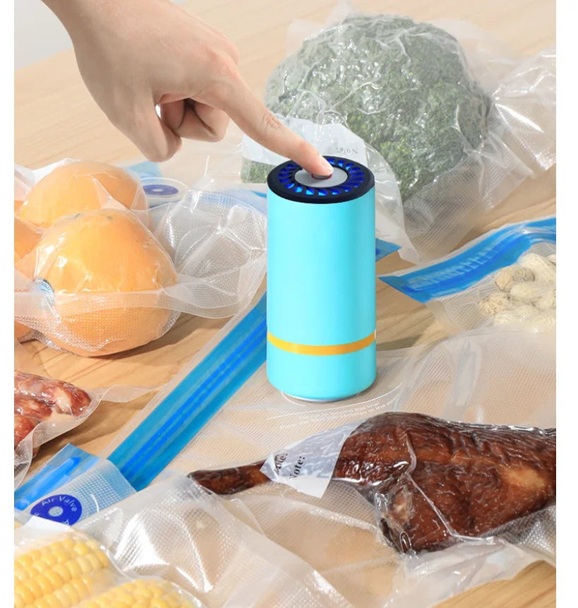 Mini Electric Air Pump for Food Fresh-Keeping