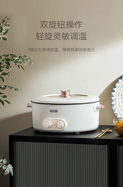 Mandarin duck electric hot pot