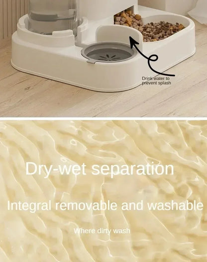 Automatic Pet Feeder & Water Fountain