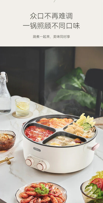 Mandarin duck electric hot pot