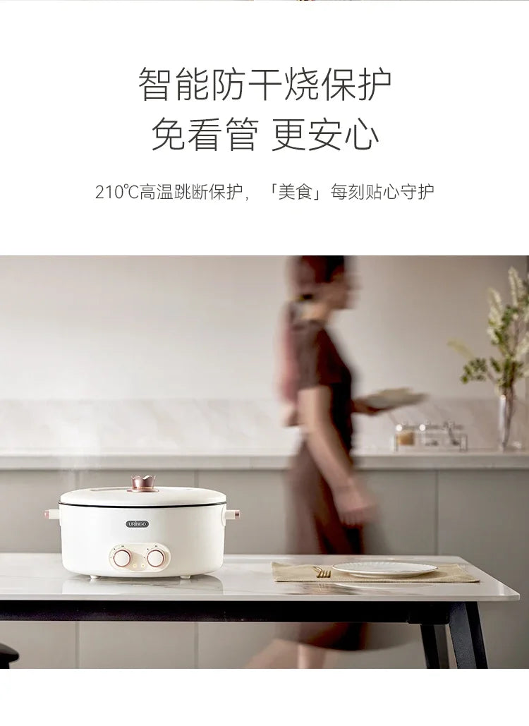 Mandarin duck electric hot pot