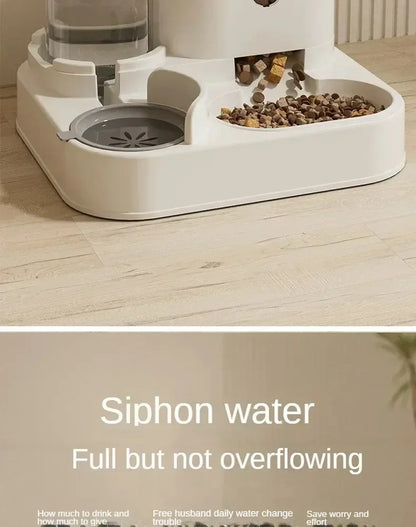 Automatic Pet Feeder & Water Fountain