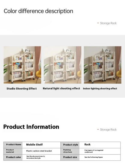 Multi-Tier Rolling Storage Cart