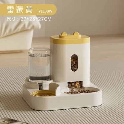 Automatic Pet Feeder & Water Fountain