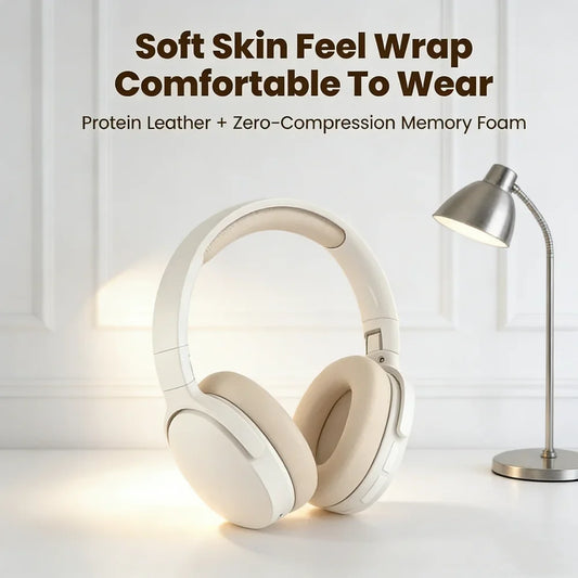 Deep Bass HiFi Wireless Bluetooth Headphones