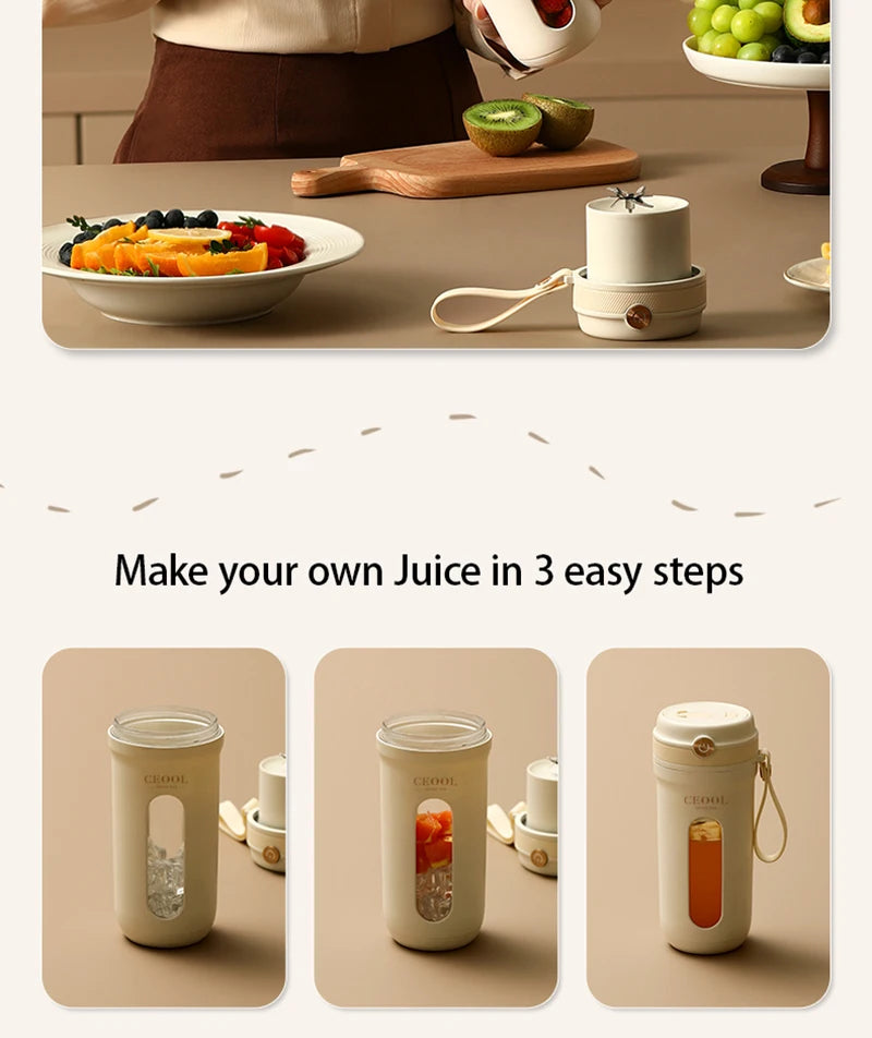 Electric Juicer Portable Blender