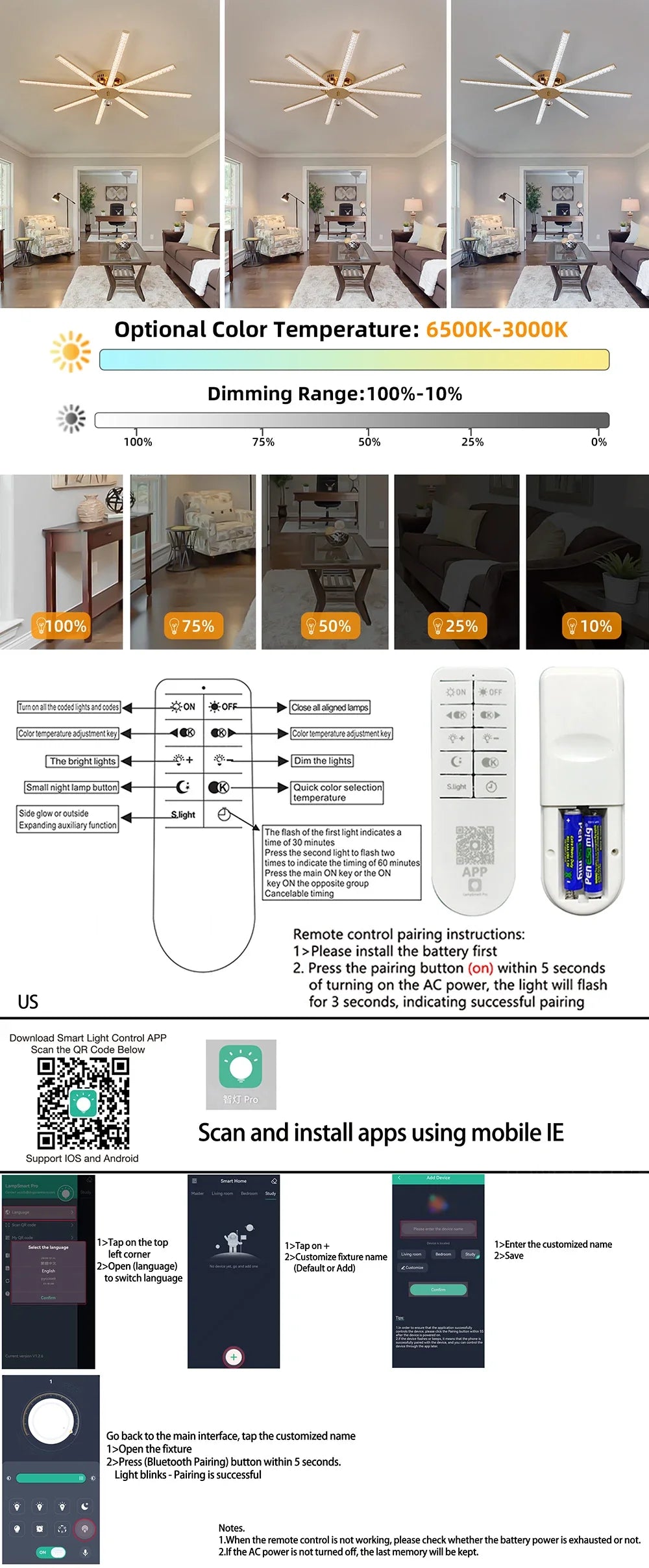 Modern LED Ceiling Light