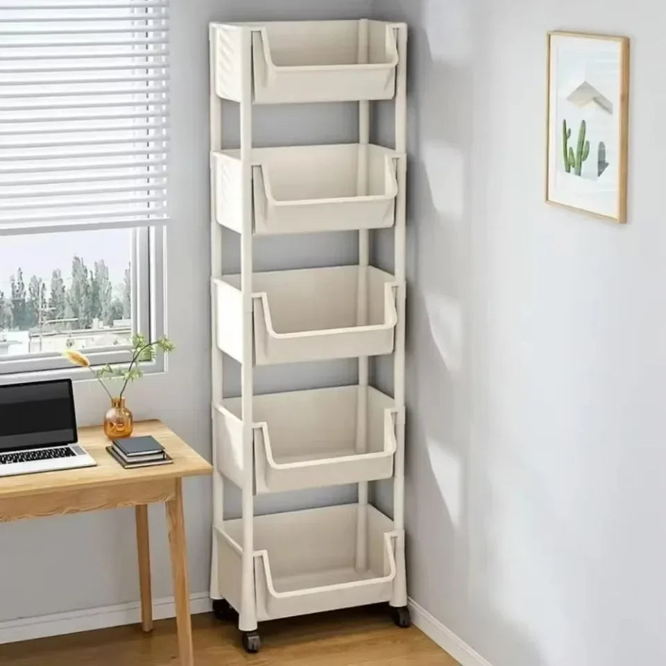 Multi-Tier Rolling Storage Cart