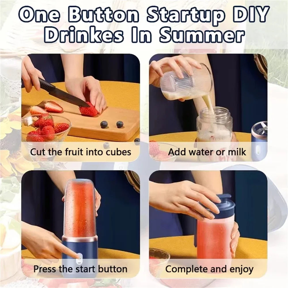 Portable Blender Bottle Electric