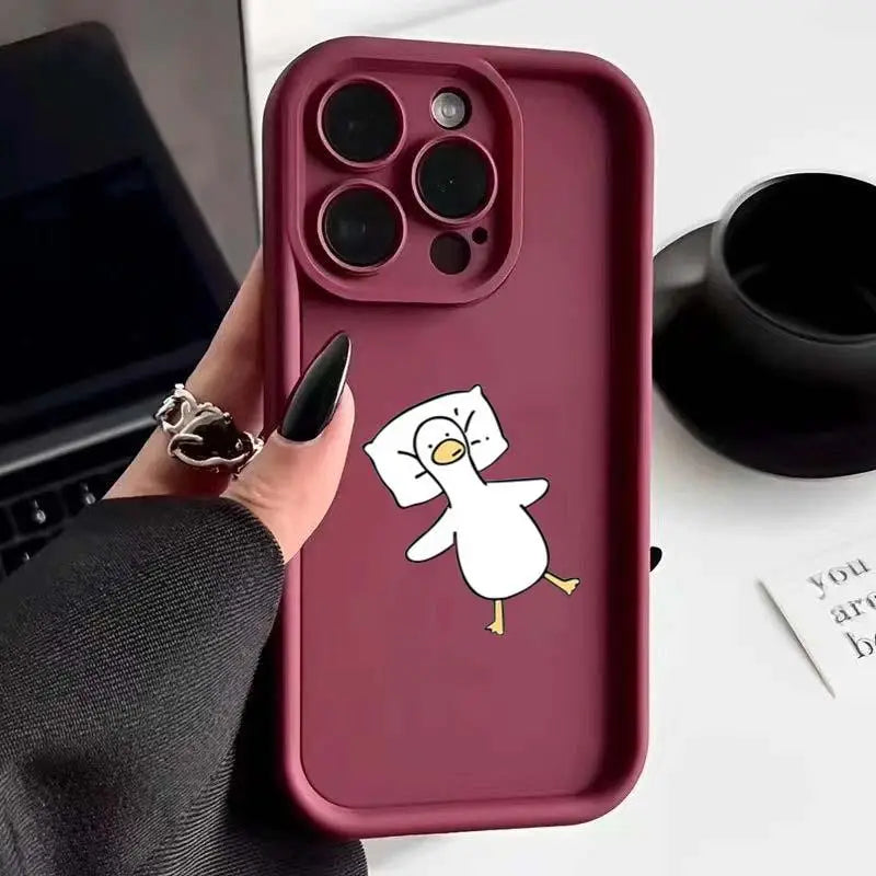 Cartoon Duck Samsung Galaxy Phone Case