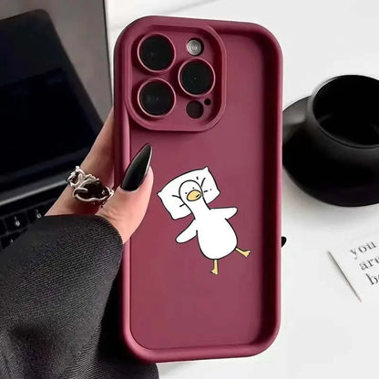 Cartoon Duck Samsung Galaxy Phone Case