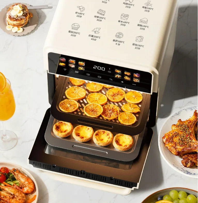 Multi-functional microwave oven