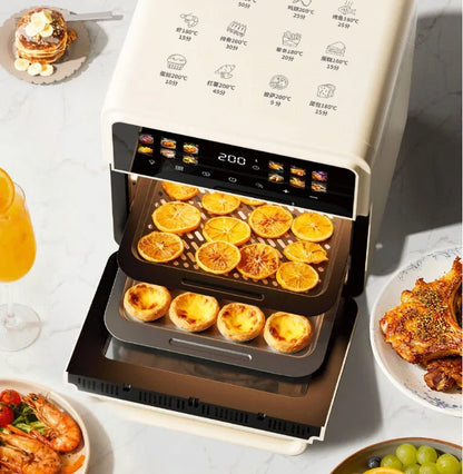 Multi-functional microwave oven