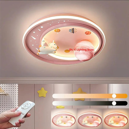 Astronaut Starry Sky Kids Ceiling Light