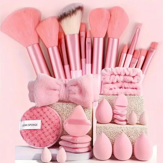 Complete Brush Set with Beauty Blender