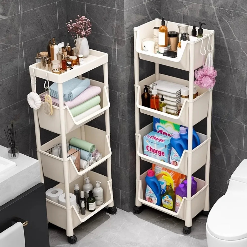 Movable Rolling Storage Cart