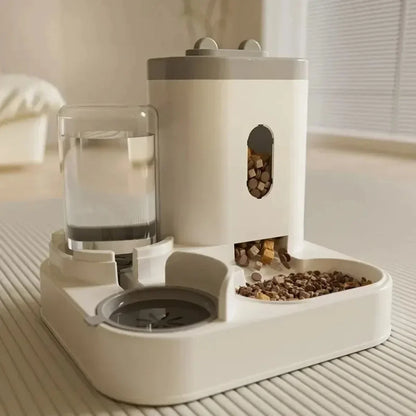 Automatic Pet Feeder & Water Fountain