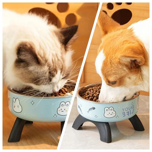 Anti-Tip Stainless Steel Pet Bowl