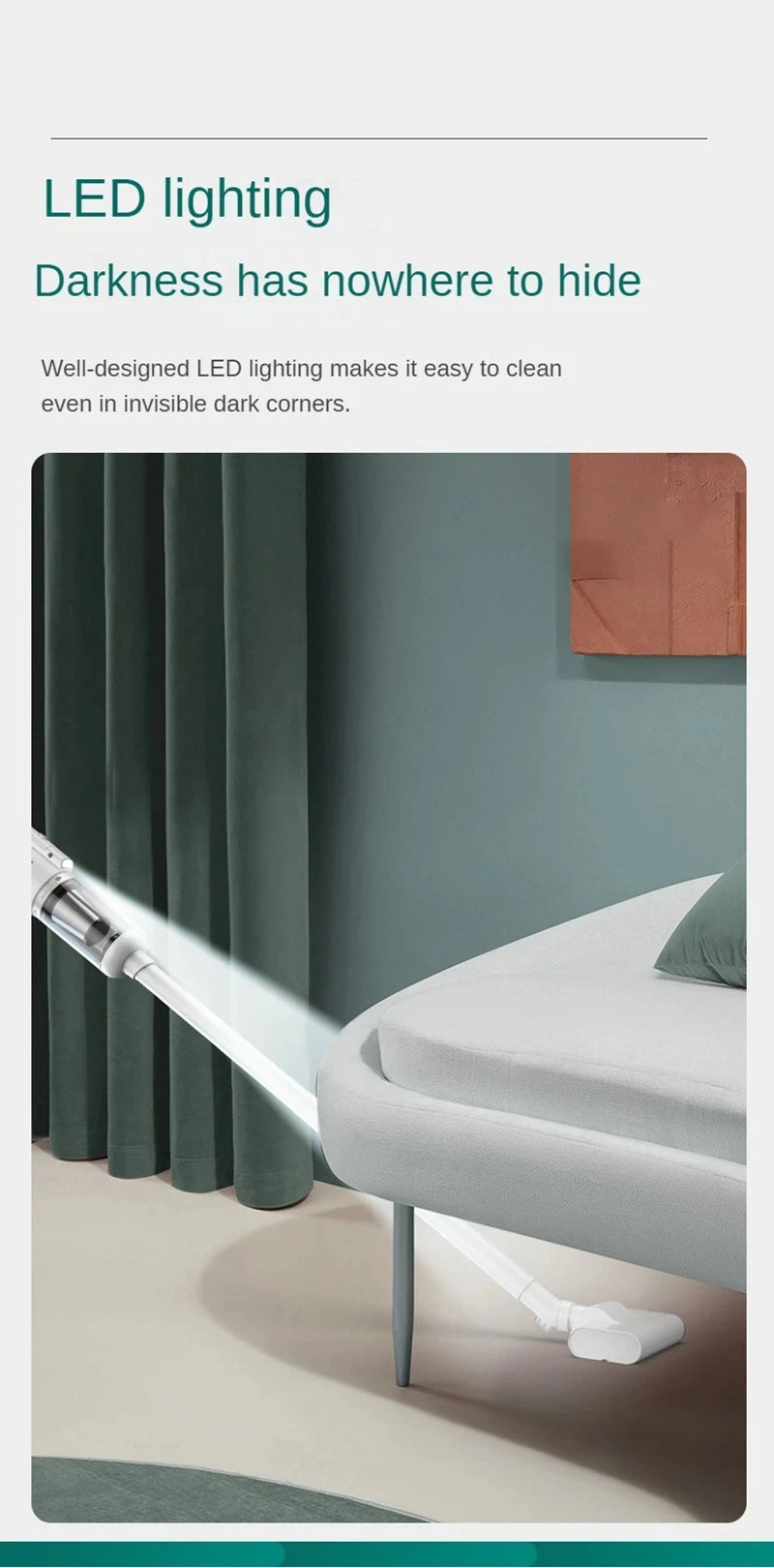 Wireless Car Vacuum Cleaner Metal Strainer