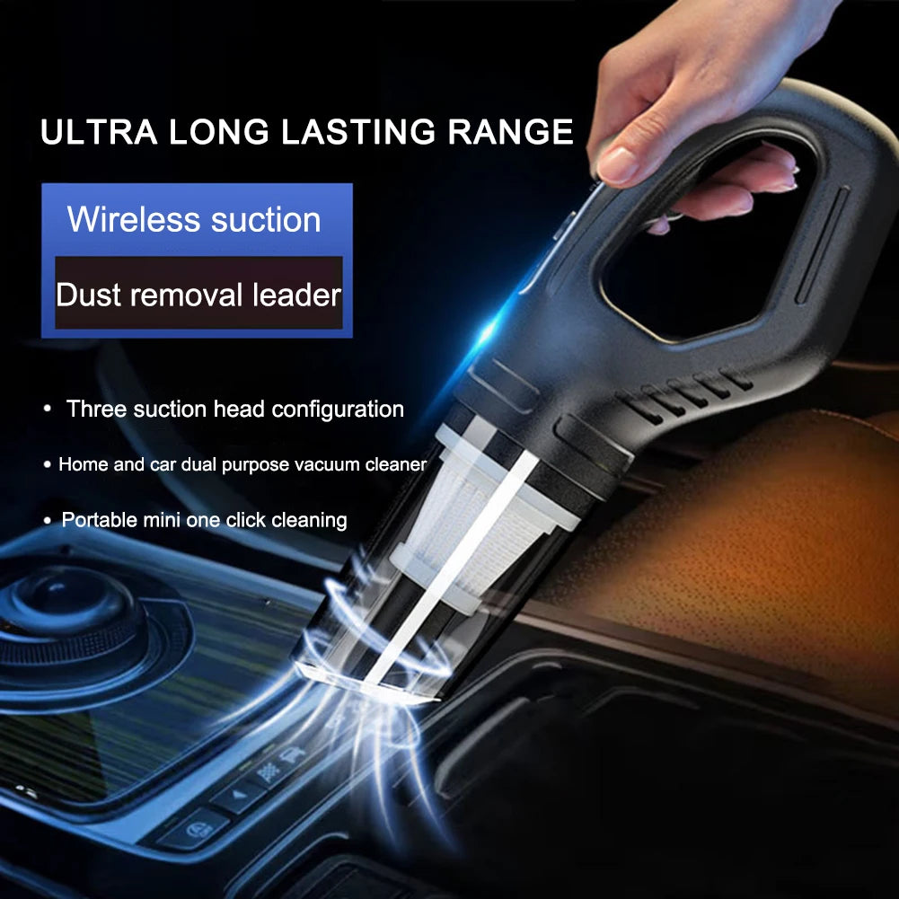 Portable Car Vacuum Cleaner USB Charging