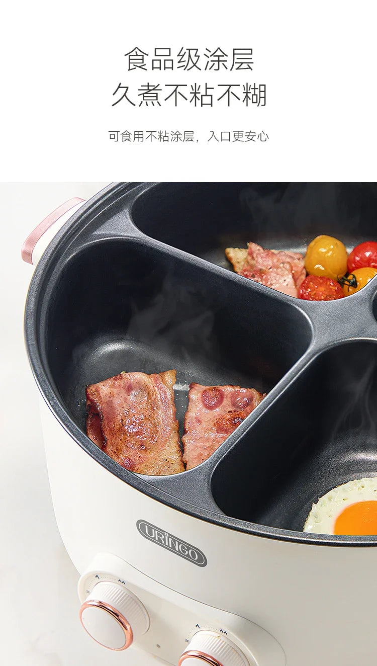 Mandarin duck electric hot pot