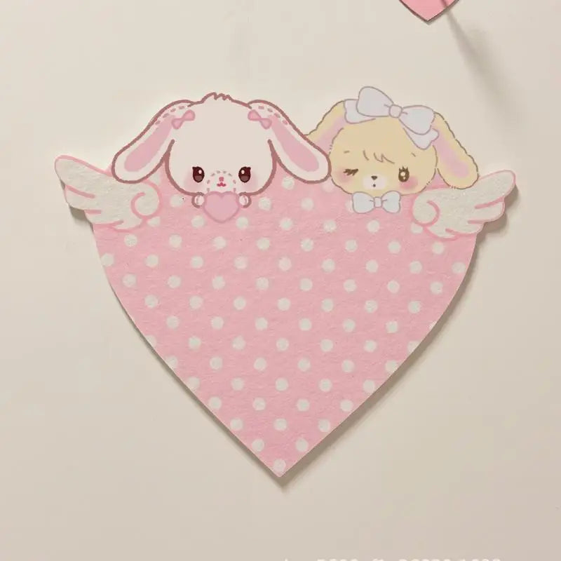 Bunny Felt Cork Decoration Board