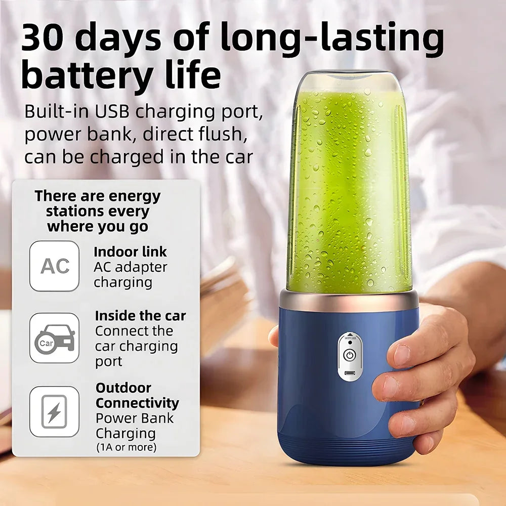 Portable Blender Bottle Electric