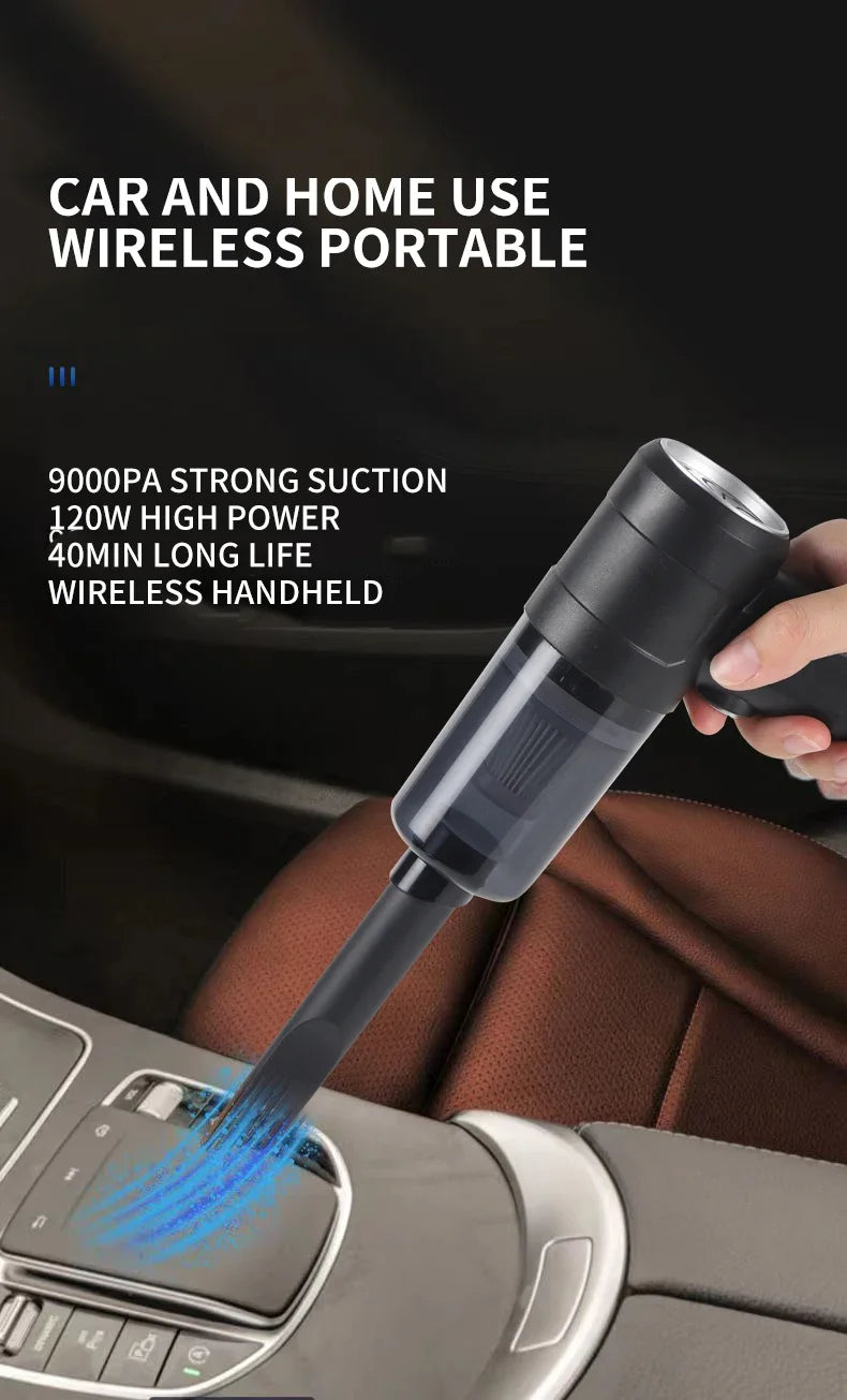 Wireless Car Vacuum Cleaner