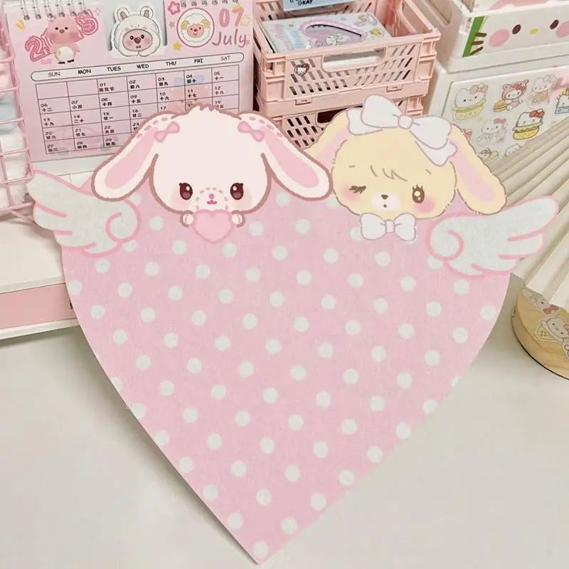 Bunny Felt Cork Decoration Board