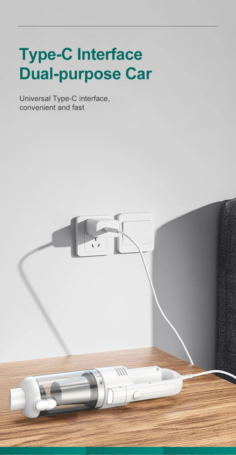 Handheld Vacuum Cleaner Powerful Suction